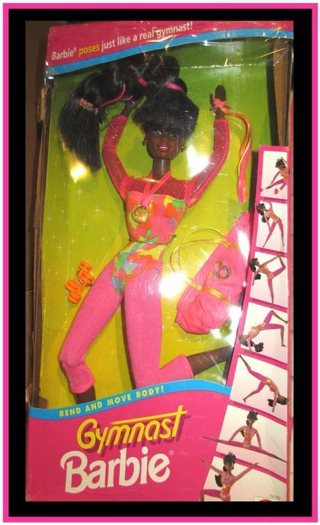 Gymnast barbie 1994 hot sale