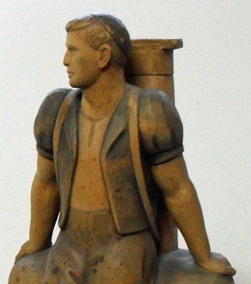 Sculptures & Statues: HUGGLER. Schnitzer Schule Brienz / Senn – D'occasion à Basel par basilisk04 7