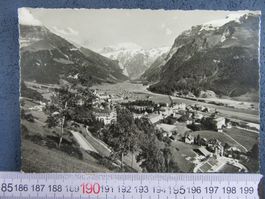 ENGELBERG MIT SCHWIMMBAD 1935 LUFTBILD