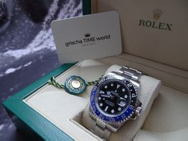 Rolex GMT Master II *BATMAN* B&P Full-Set von 2016 (CH)