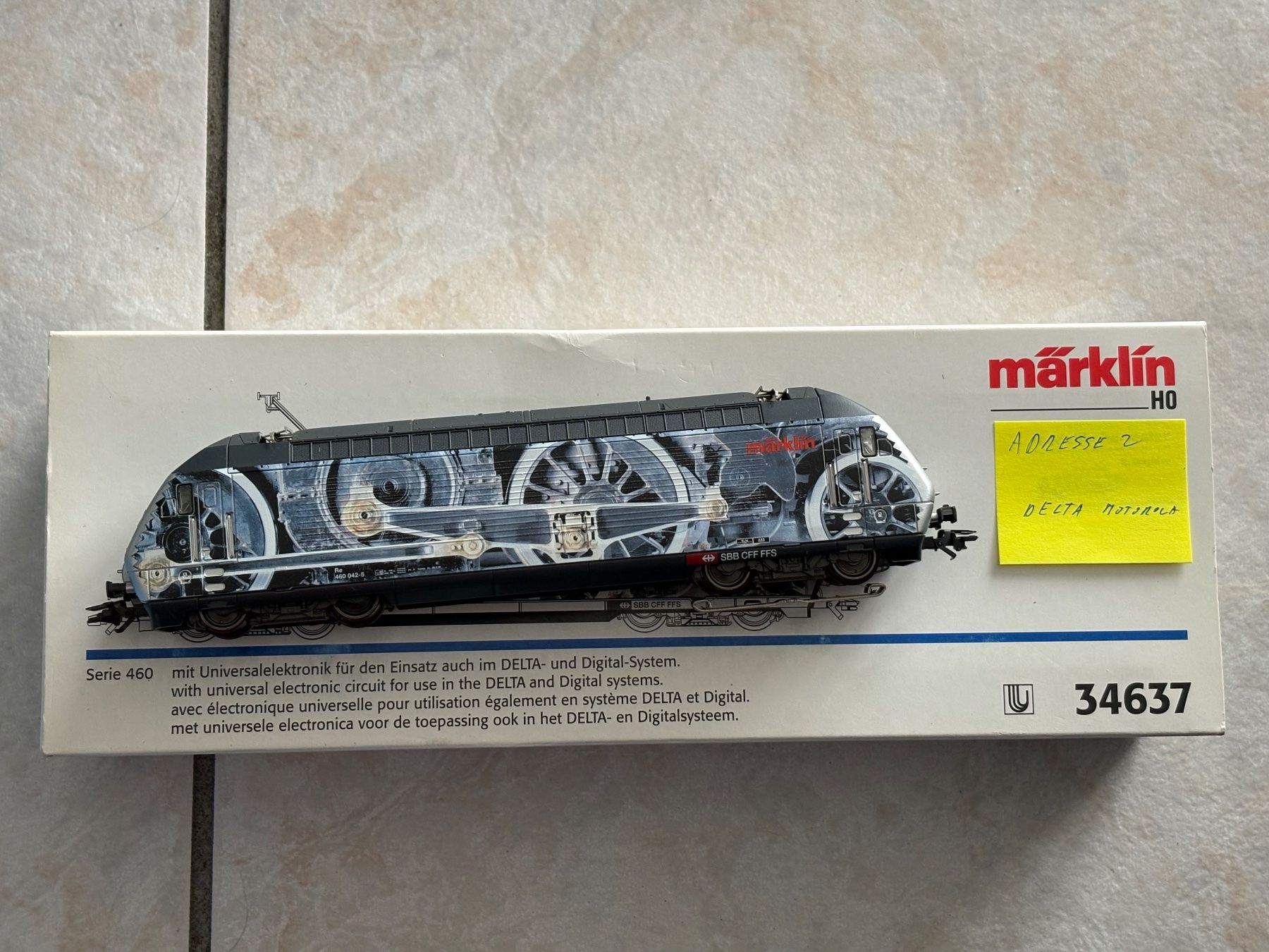 Märklin Modellini di ferrovie: Marklin 34637 Elok 460 SBB Delta – Nuovo (secondo la descrizione) da Hauterive NE venduto da eriamch