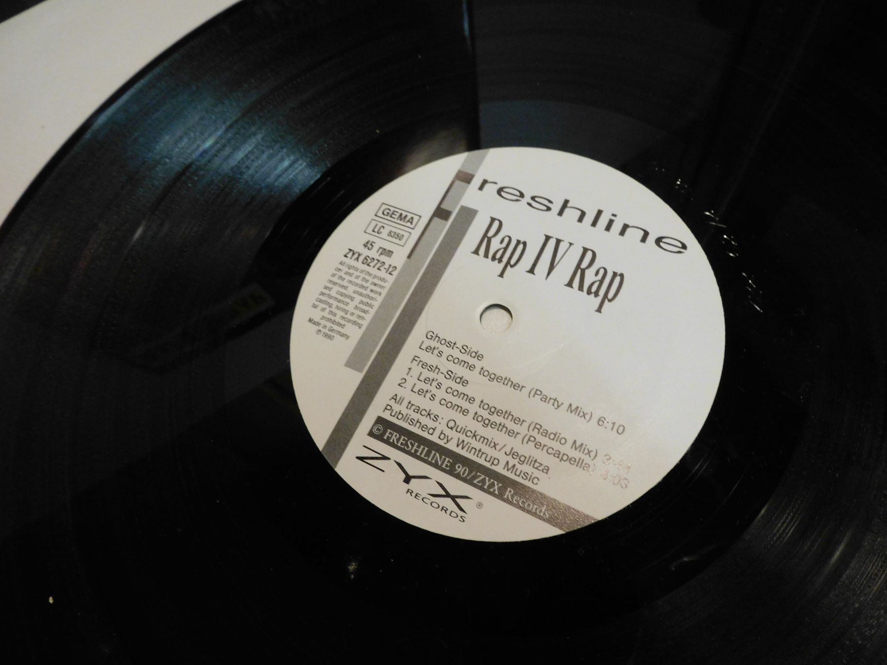 Dischi in vinile: LP - 1990 Rap IV RAP Quickmix Mix    LP – Usato da Sursee venduto da 76 6