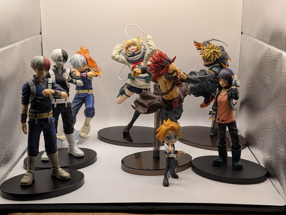 Lot De 7 Figurines Bandai Gundam Wing - Hero Collection - 2002 (Neuf)