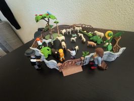 Playmobil Bauernhof Set mit Tieren Figuren
