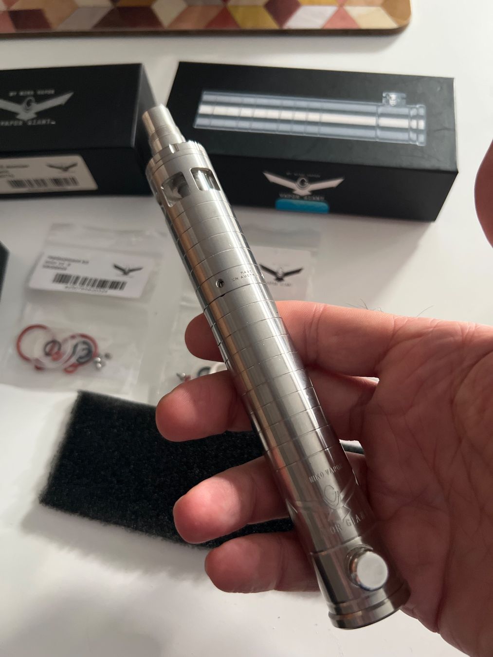 Sonstige Tabakwaren: Set up VAPOR GIANT mod 18650 + rta mini V2.5 + accessoires – Gebraucht aus Bouveret von Feelgoodtrading 1