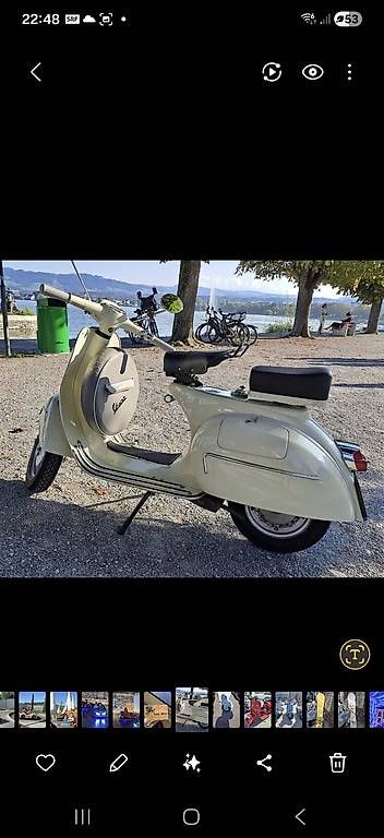 Strada: Vespa G.L 150 Veteran  – Usato da Winterthur venduto da Genni