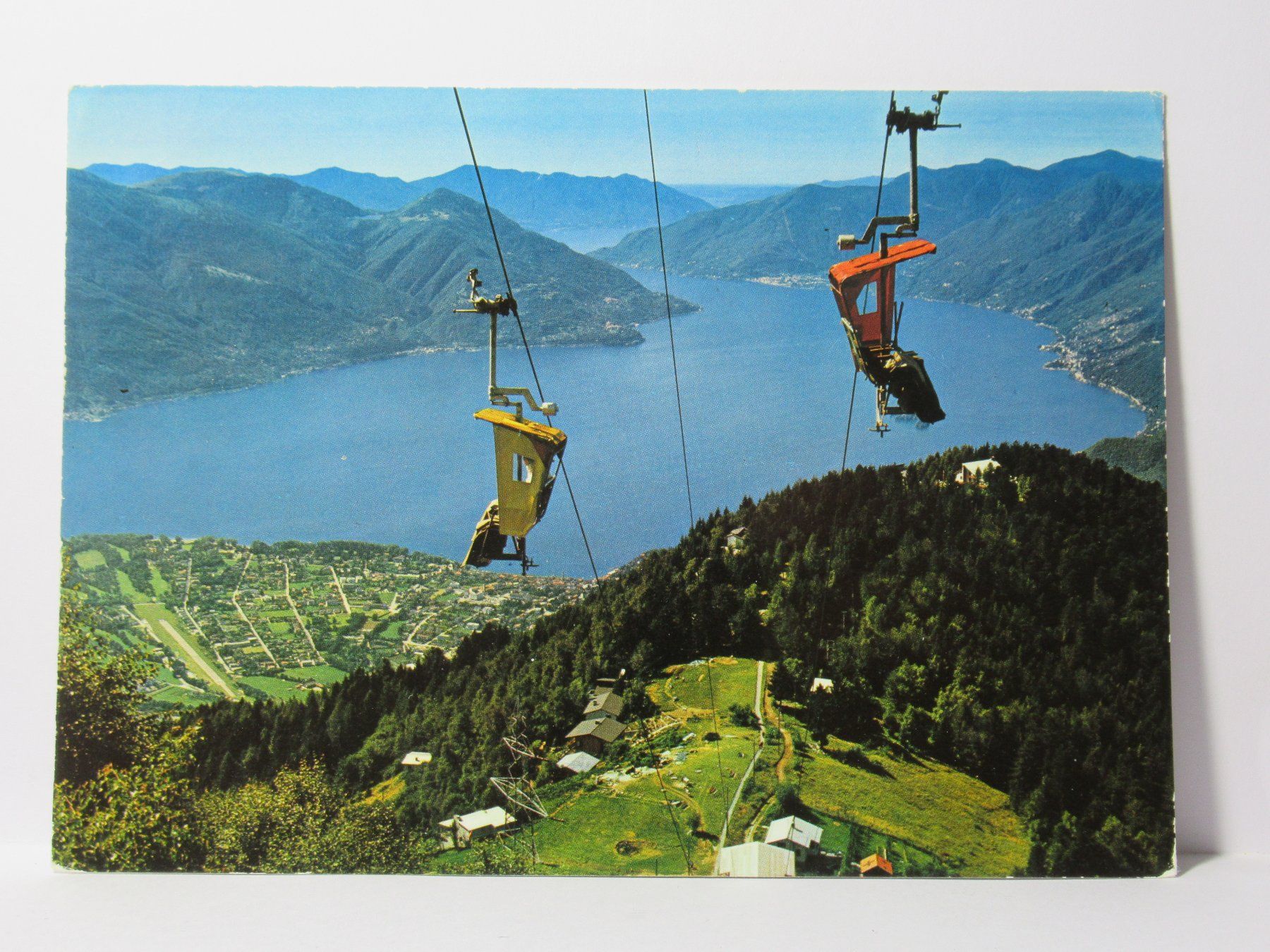 Ansichtskarten: Cardada s. Locarno , Sesselbahn – Neu (gemäss Beschreibung) aus Grenchen von Bluemchen1900
