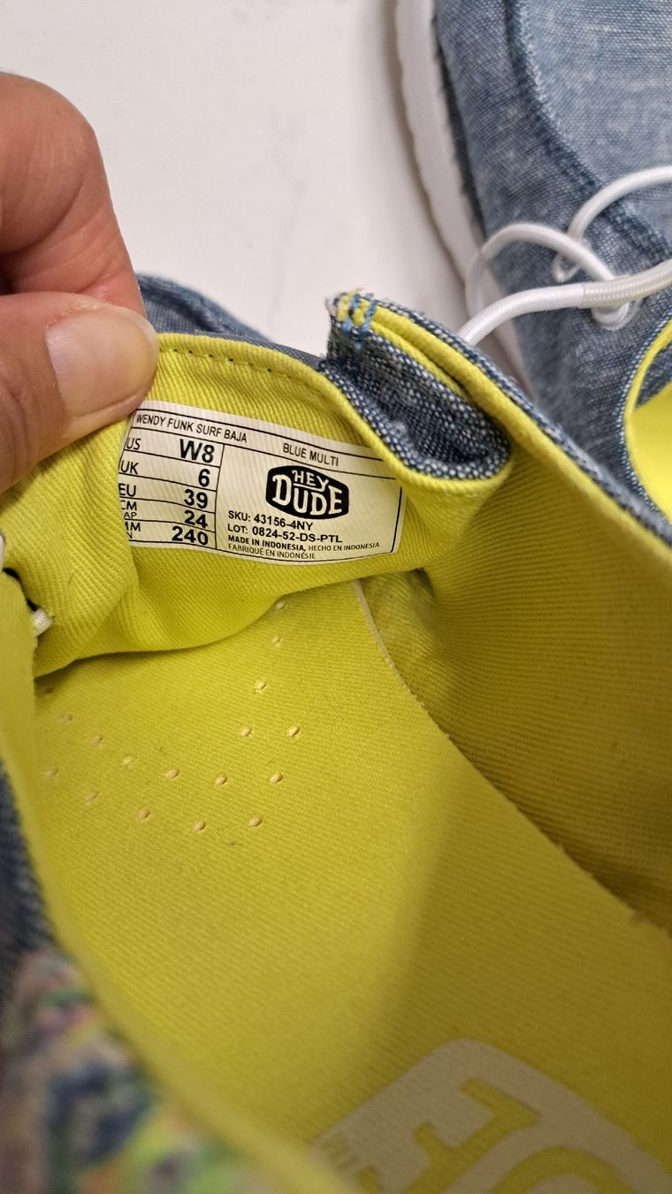 Chaussures femmes: Stoffschuh hey dude 39 Damen blau – D'occasion à Zofingen par Gabe0815 4