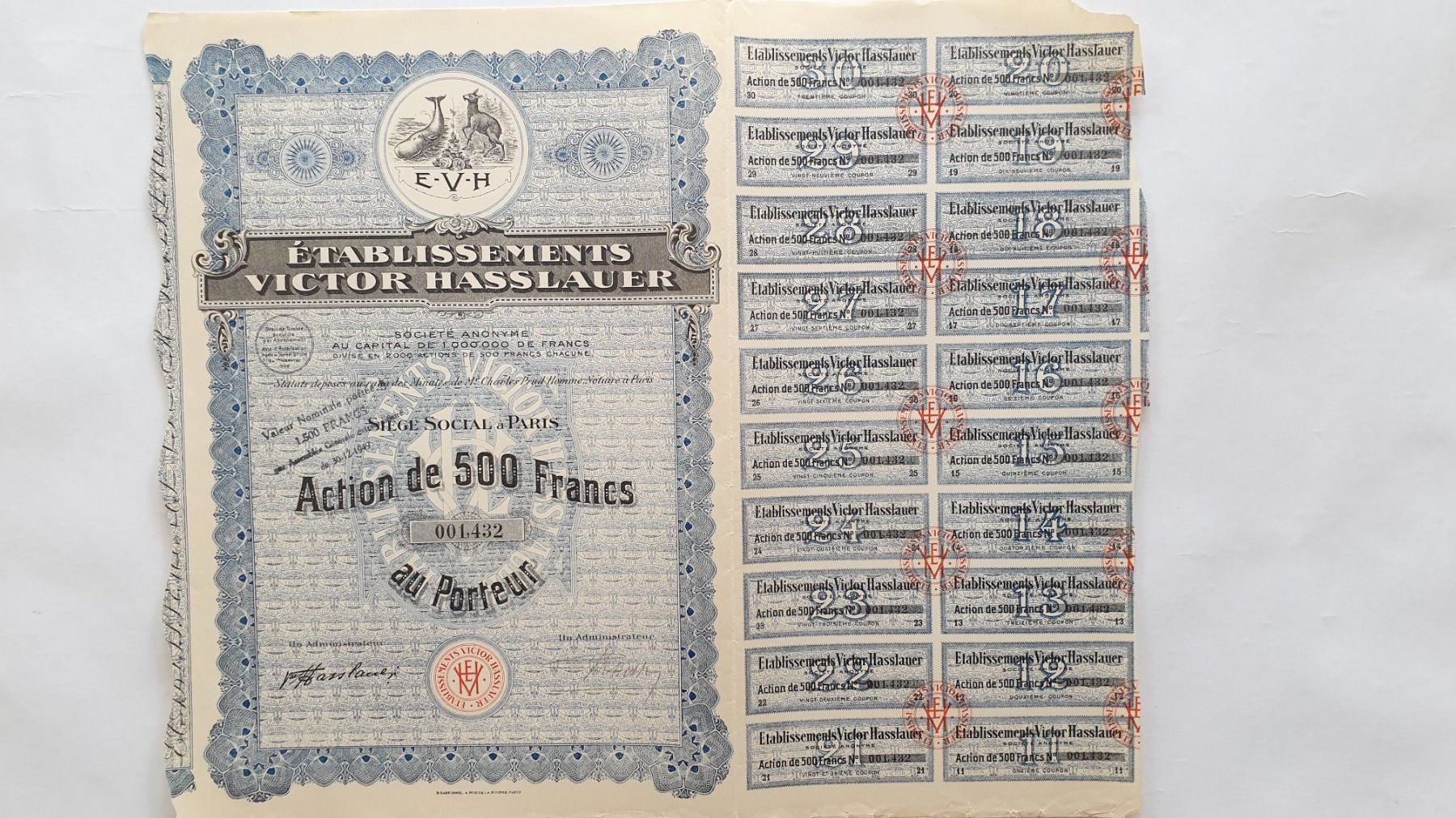 Documenti: Wertpapiere Frankreich. – Usato da Goldach venduto da armando_r 1