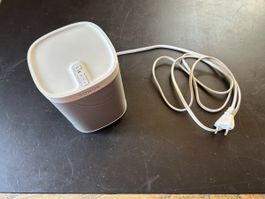 Sonos PLAY:1 Lautsprecher weiss mit Kabel