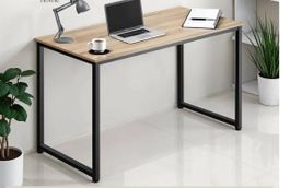 Schreibtisch Flint Industrial Holz hell, Eiche Sonoma 120 cm