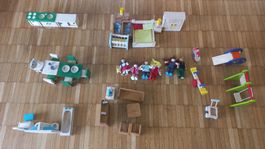 Puppenhaus Zubehör Holz Set mit 30+ Teile