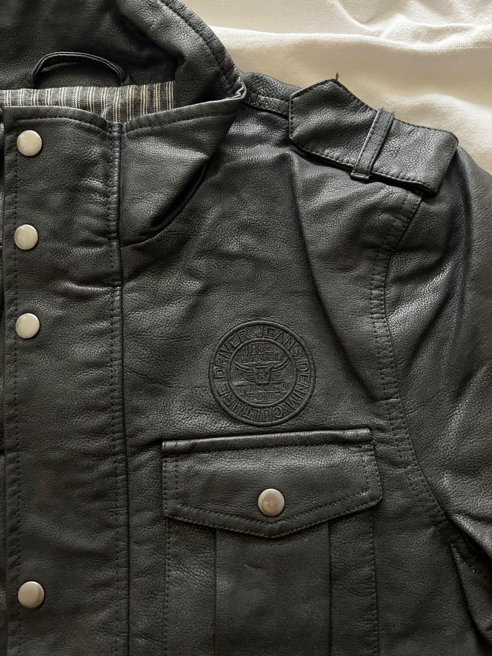 Giacche: Elegante Leder Jacke Imitat. Grösse S – Nuovo e nell'imballaggio originale da Thun venduto da ersteigern 1