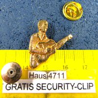 ERIC CLAPTON MUSIC SCHMUCK-PIN GOLDIG GEPRÄGT