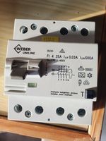 Weber Uniline FI FI-Schutzschalter 4-polig 25A/0,03A RCD