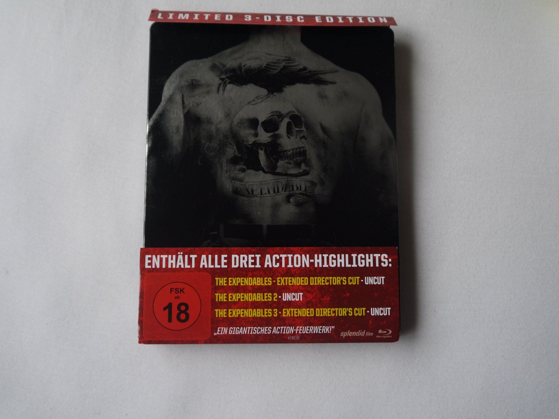 Alle DVDs: THE EXPENDABLES - Steelbook Trilogie - uncut – Gebraucht aus Hagendorn von Blaf