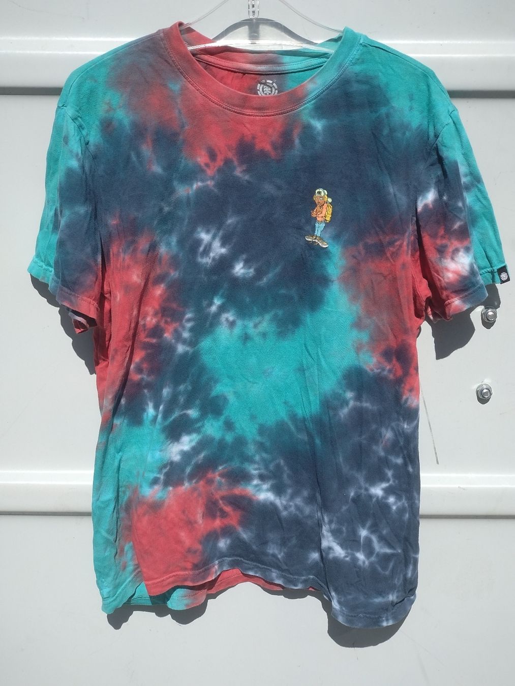Element T-shirt: T-shirt Element tie-dye multicolore taille M  – Usato da Farvagny-le-Grand venduto da LaCaverne