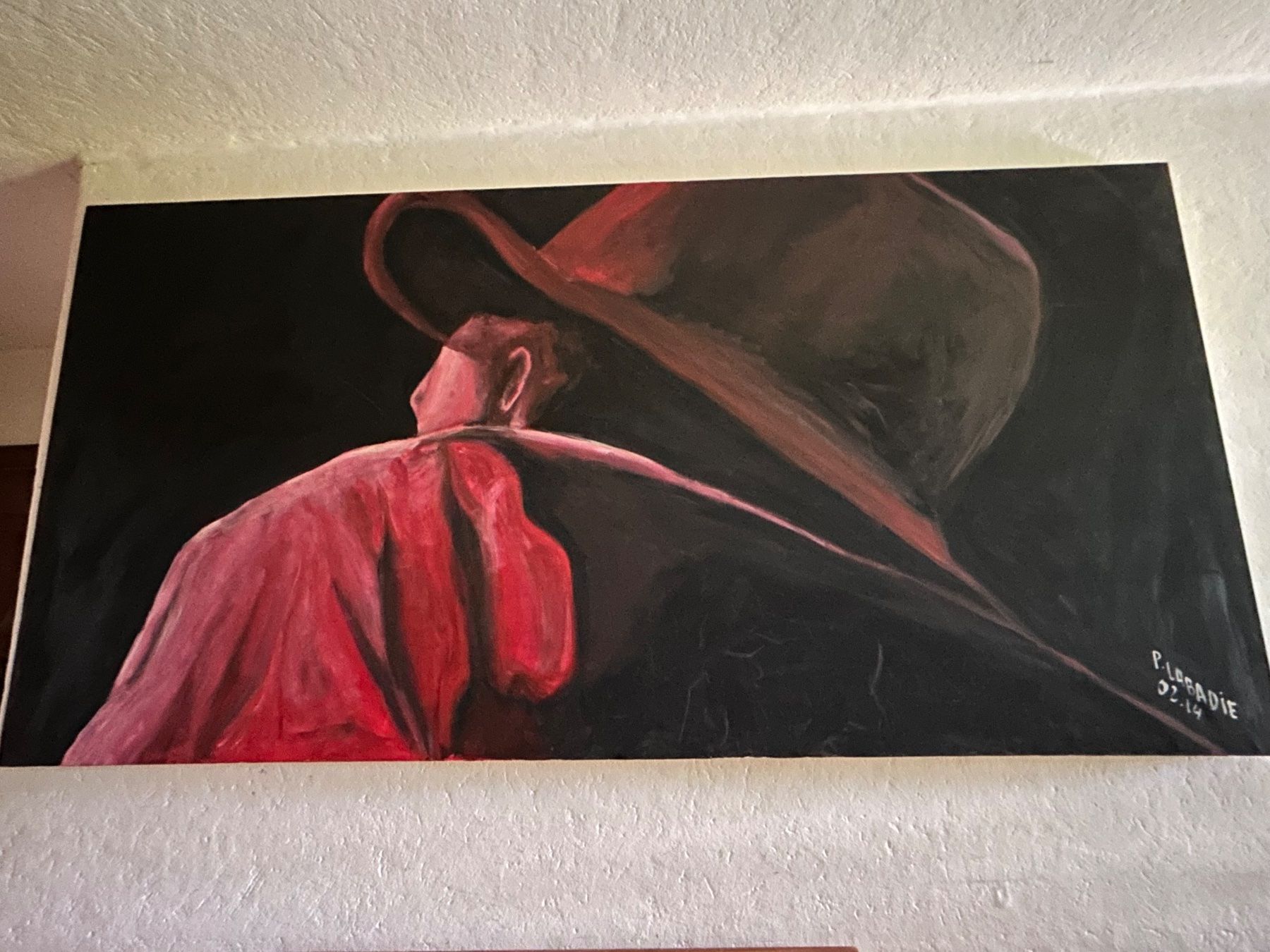 Foto & Immagini: "Cowboy Rouge" Acryl auf Leinwand – Usato da Schaffhausen venduto da amwr 2