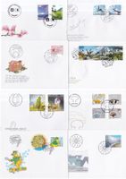 49 Stk. CH FDCs, Jahresserien 2014 & 2015