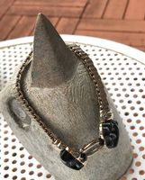 bracelet vintage à têtes de lion