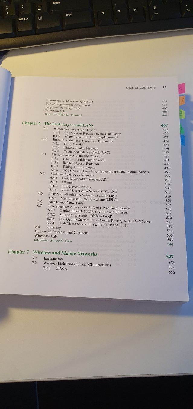 Bücher: Computer Networking A Top-Down Approach (Kurose • Ross) – Neu (gemäss Beschreibung) aus Regensdorf von  8