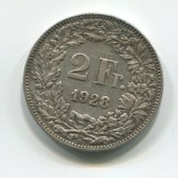 2 Silbermünze 1928
