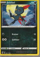TCG POKEMON Strahlende Sterne DE BRS 086 Sniebel