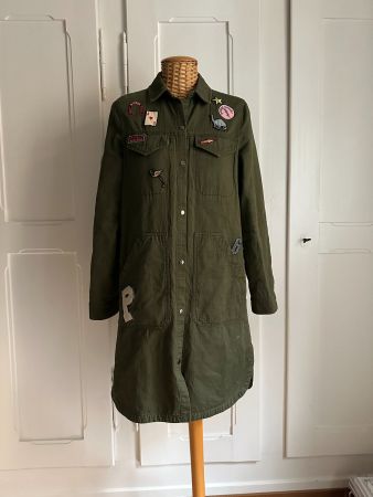 ZARA - Jacke olivgrün XS
