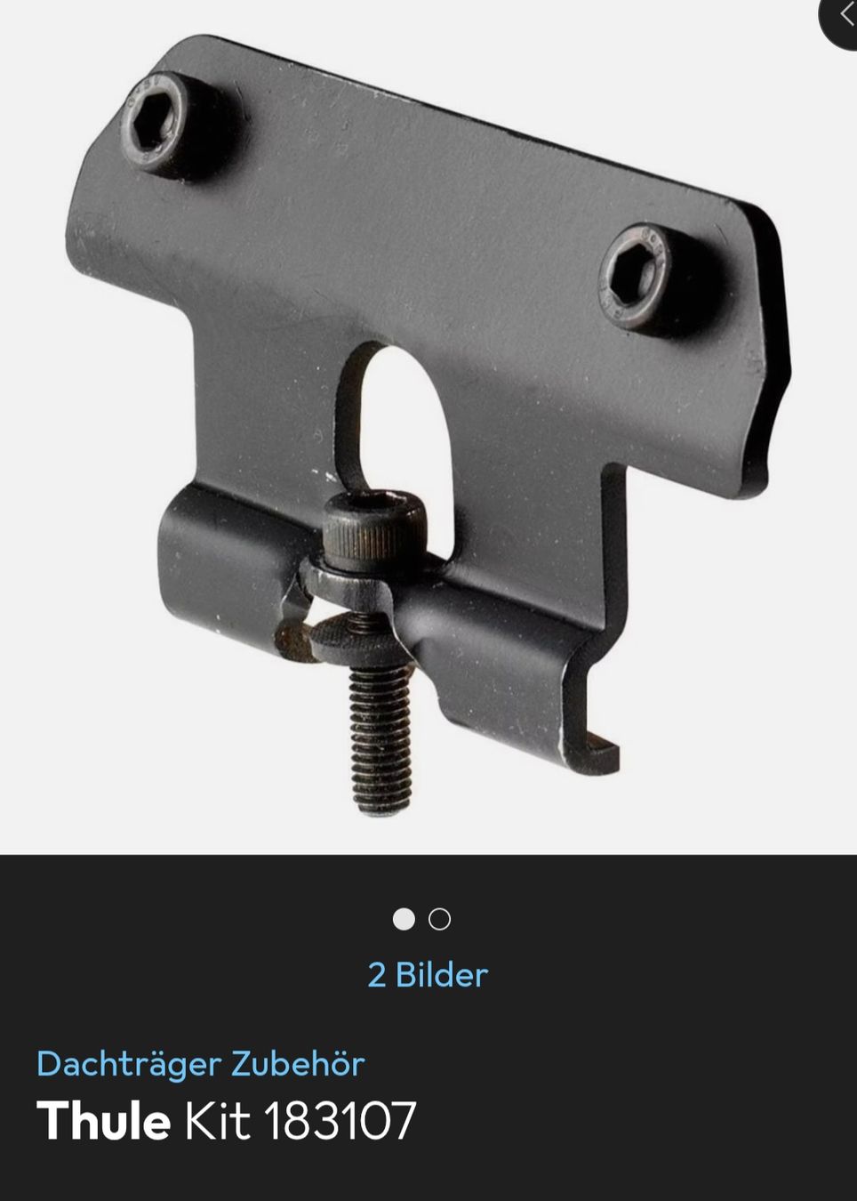 Thule Portapacchi: Thule WingBar Evo 118 Dachträger – Usato da Windlach venduto da lanuj 7