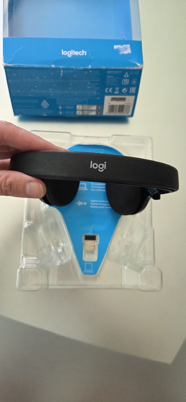Logitech Cuffie: Logitech H600 Wireless Headset – Usato da Huttwil venduto da ser_gn9l 1