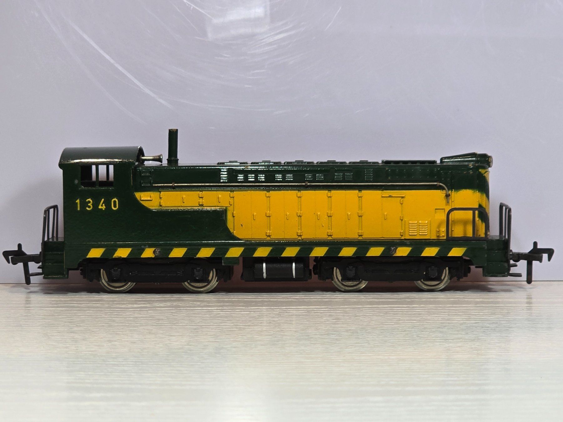 Fleischmann Trains électriques: Fleischmann, 1340A, Guss, Baldwin, grün/ gelb – D'occasion à Kloten par Nicola2 6