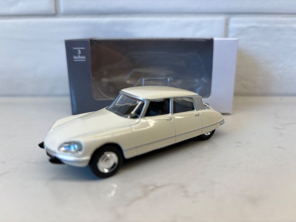 CITROËN DS 19 1958 Jonquille Yellow NOREV 1/87 Ref 157085 - La Boutique