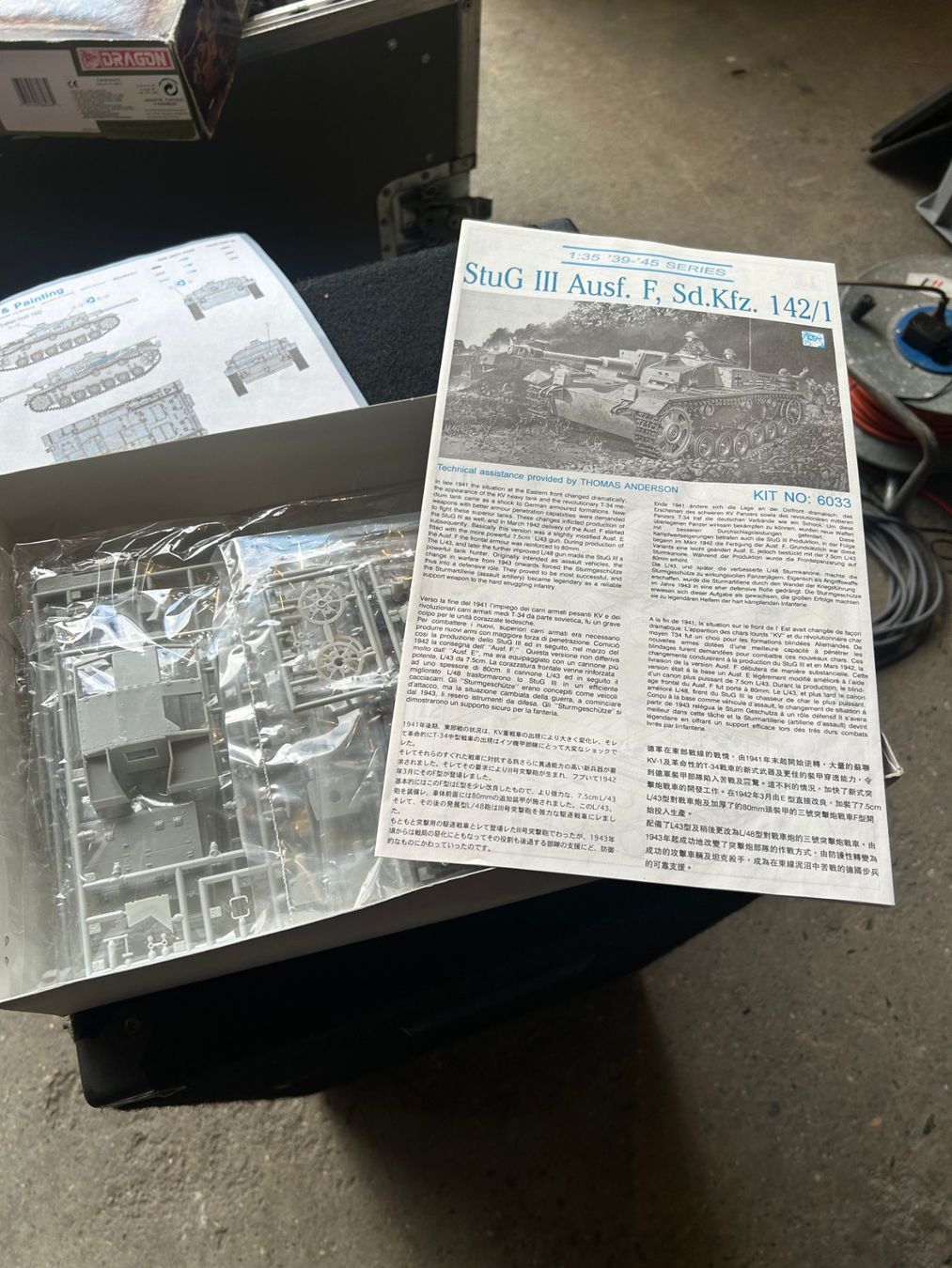 Modellbausätze & Standmodelle: Dragon Models Bausatz ungeöffnet mit Manual Orig. – Gebraucht aus Sugiez von brockicenter 2