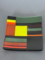 Moderne Fused Glass Schale - Mondrian-Stil, Design