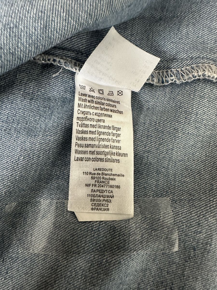 Camicie, T-shirt & Polo: Camicia di jeans La Redoute, 12 anni – Usato da Losone venduto da niv_8vwx 4