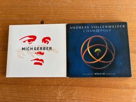 2 CDs: Mich Gerber, Andreas Vollenweider