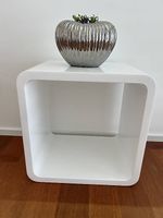 Beistelltisch weiss 40 x 40cm