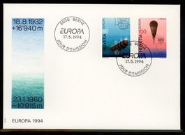 1994, FDC, Europa (Nr. 863–864)