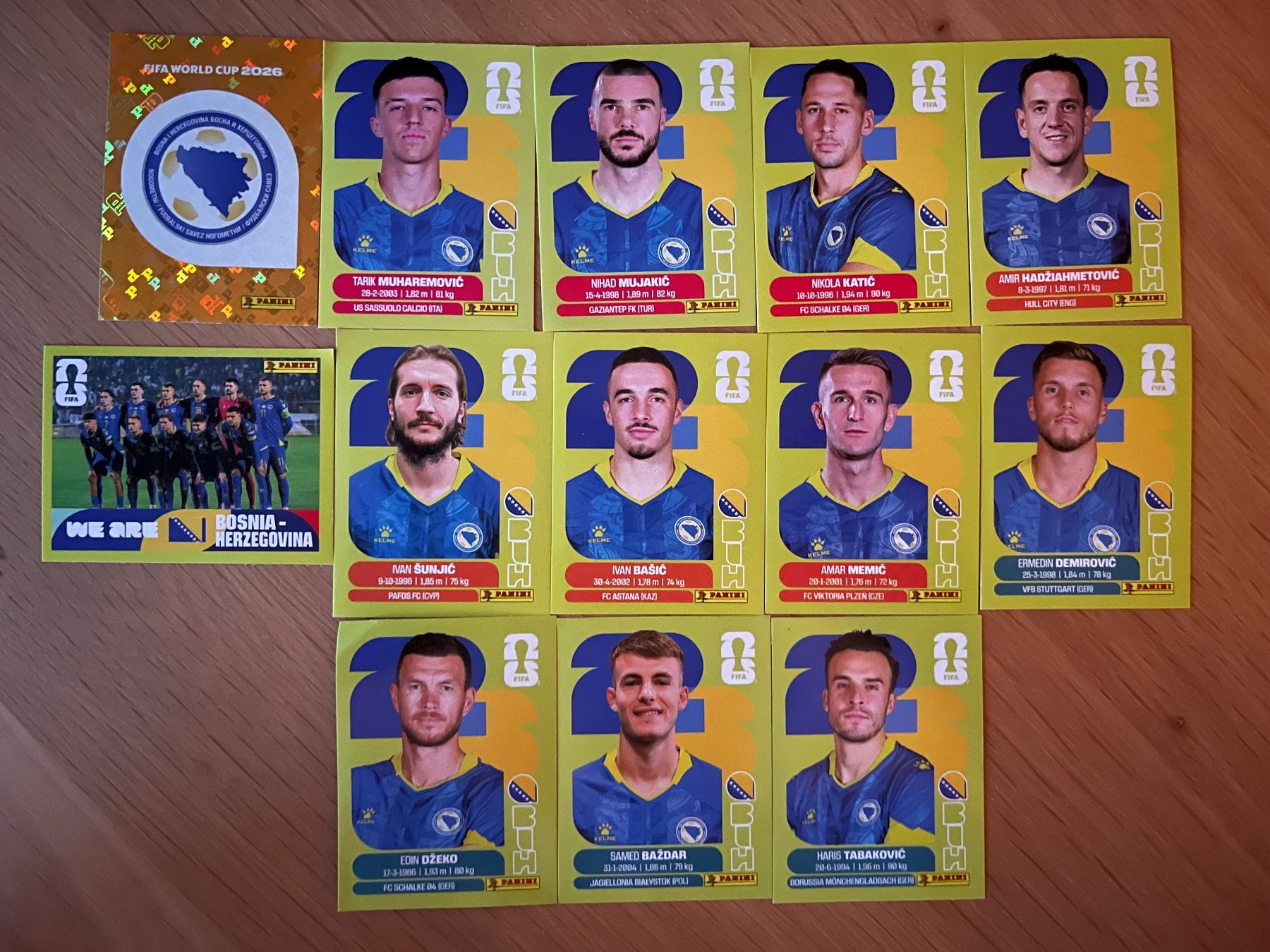 Panini Cartes à collectionner: Panini WM 2026 Sticker Bosnien – Neuf avec emballage d'origine à Luzern par strandbar90