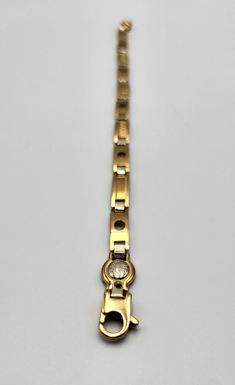 Bracciali & Braccialetti: 18 karat 750 Bicolor Gold Armband – Usato da Wald ZH venduto da Aniade 4