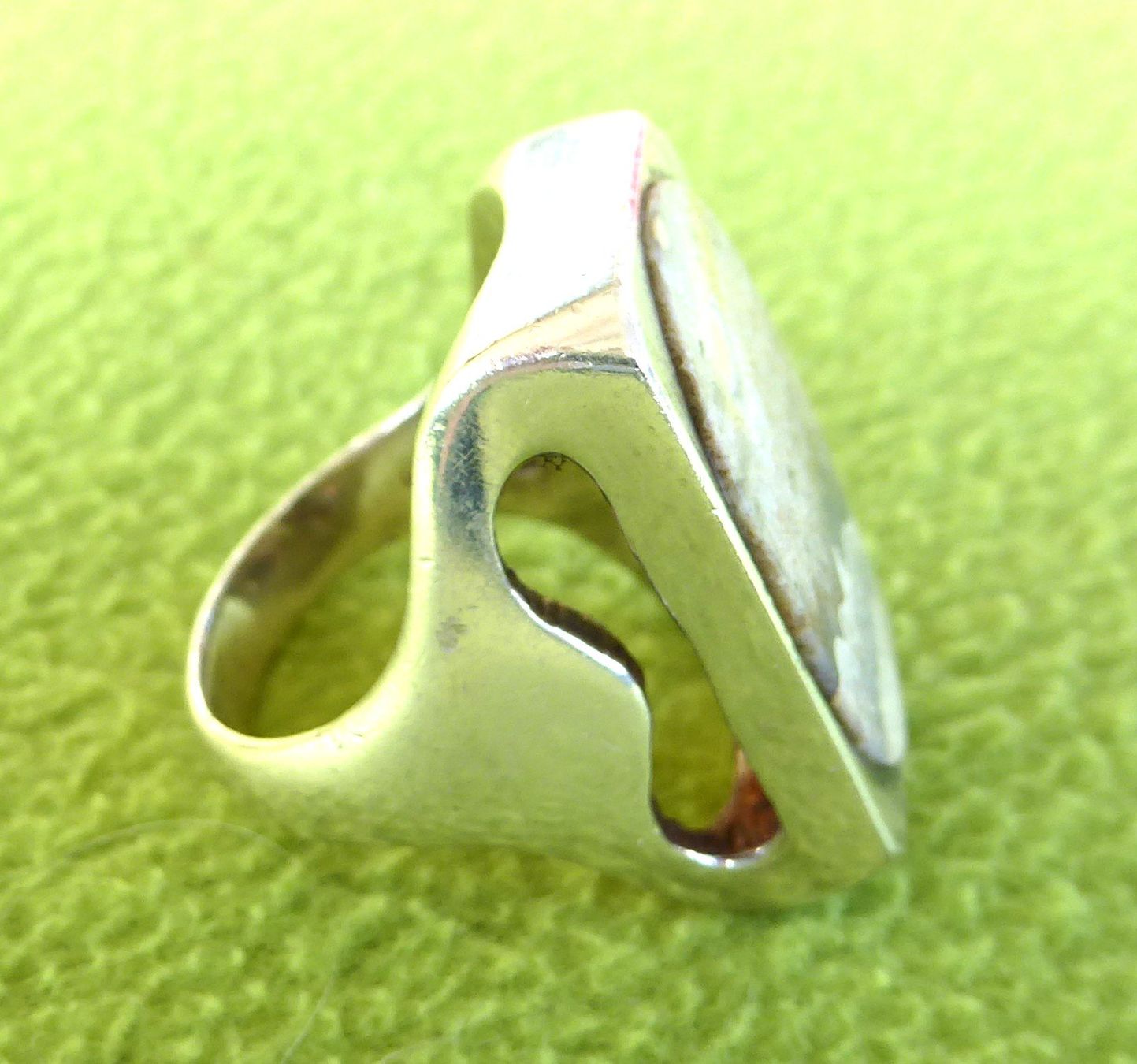 Anelli: Ring 925 Silber mit echtem Achat Stein – Usato da Muri AG venduto da Lineli2020 2