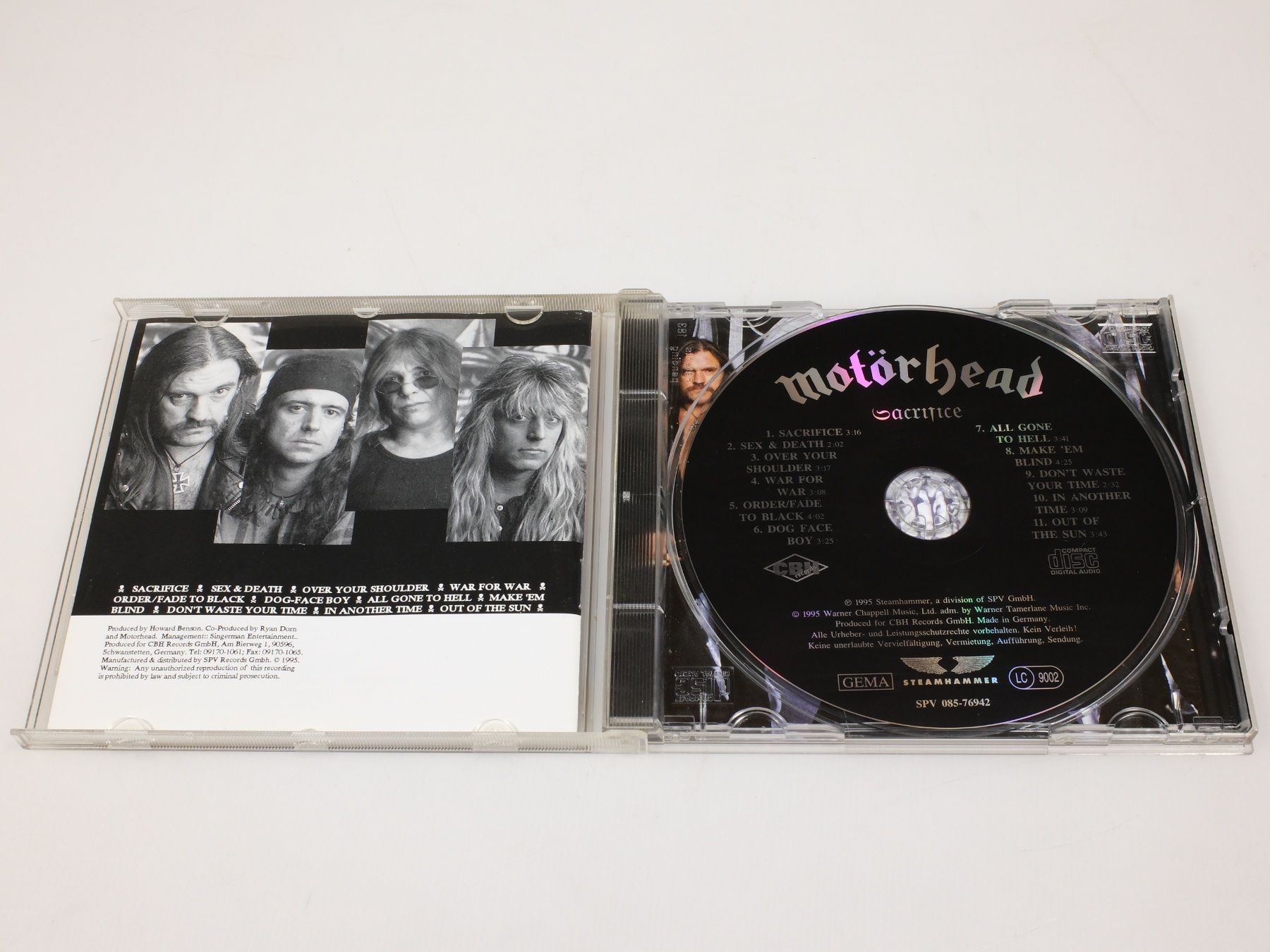 CD: MOTÖRHEAD (5 CDs) – Usato da Lobsigen venduto da Markus_Haenggi_Bern 5