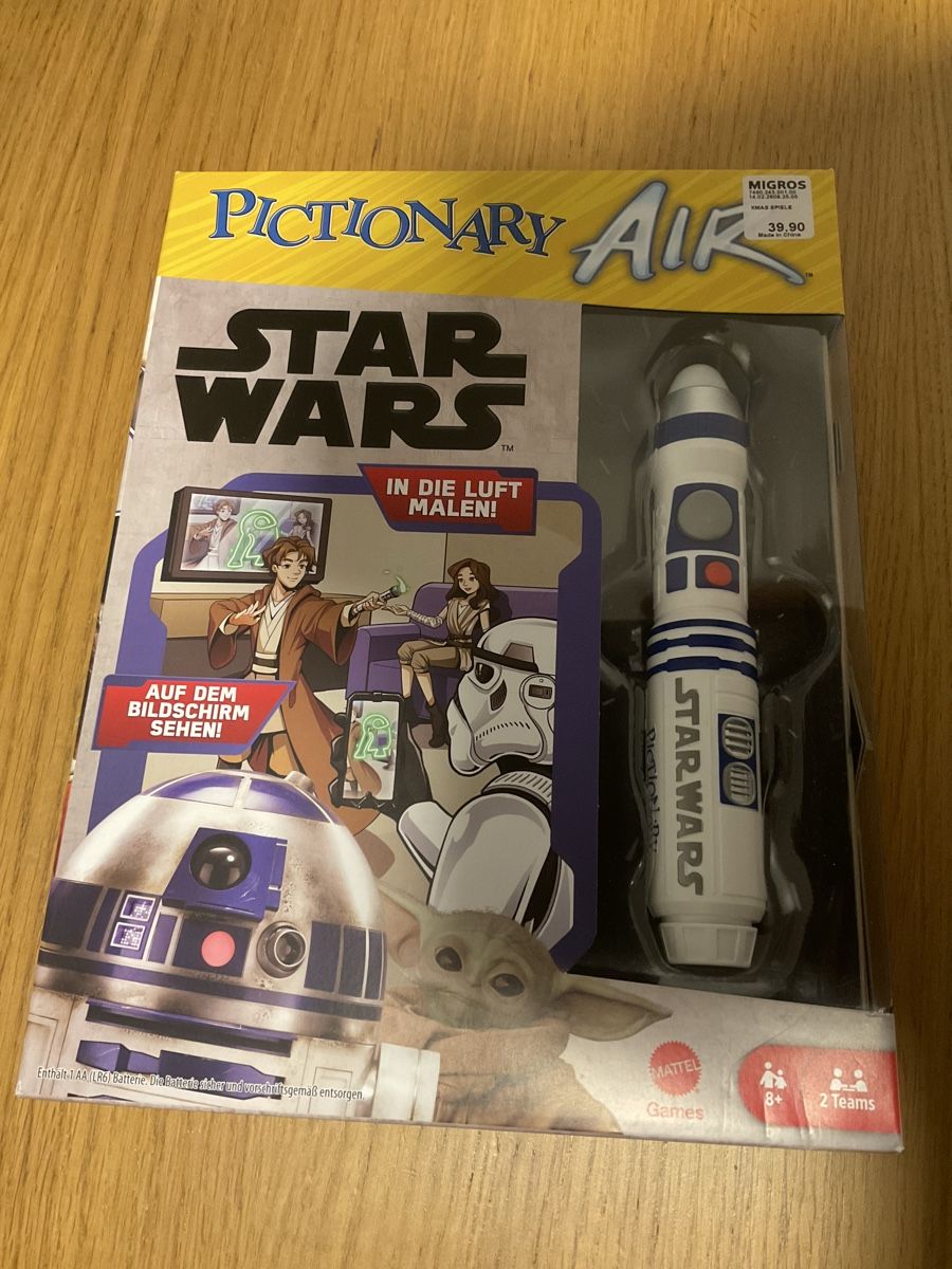 Star Wars Giocattoli: Mattel Star Wars Pictionary Air – Nuovo e nell'imballaggio originale da Winterthur venduto da Whitefish