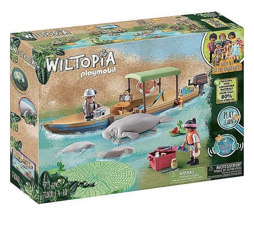 Jouets: Wiltopia Pflegestation mit Boot – D'occasion à Bonaduz par aye_qh6g 1