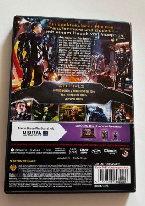 Tutti i DVDs: Pacific Rim (2013) DVD – Usato da lupfig venduto da maniacs666 2