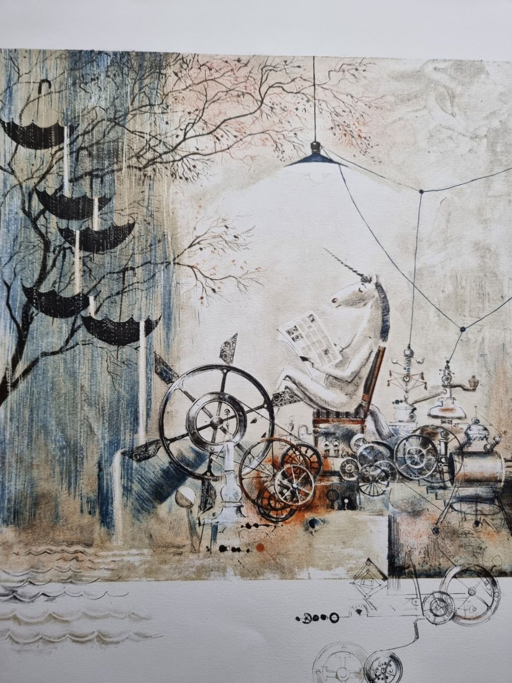 Grafica & Litografie: HORST LEMKE LITHOGRAPHIE SIGNIERT NUMMERIERT – Usato da Gersau venduto da kunst-online 1