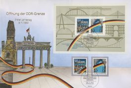 FDC MAXI ÖFFNUNG DER DDR GRENZE