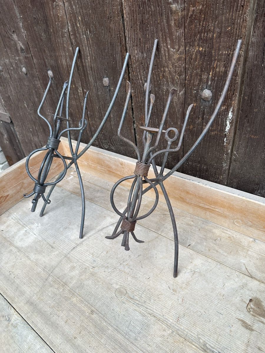 Tutte le decorazioni: 2 Wandkerzenhalter "Spinne" – Usato da Villmergen venduto da Bezdupe 8