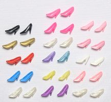 16 Paar - Barbie - Zubehör - Stiefel - High Heels - Schuhe
