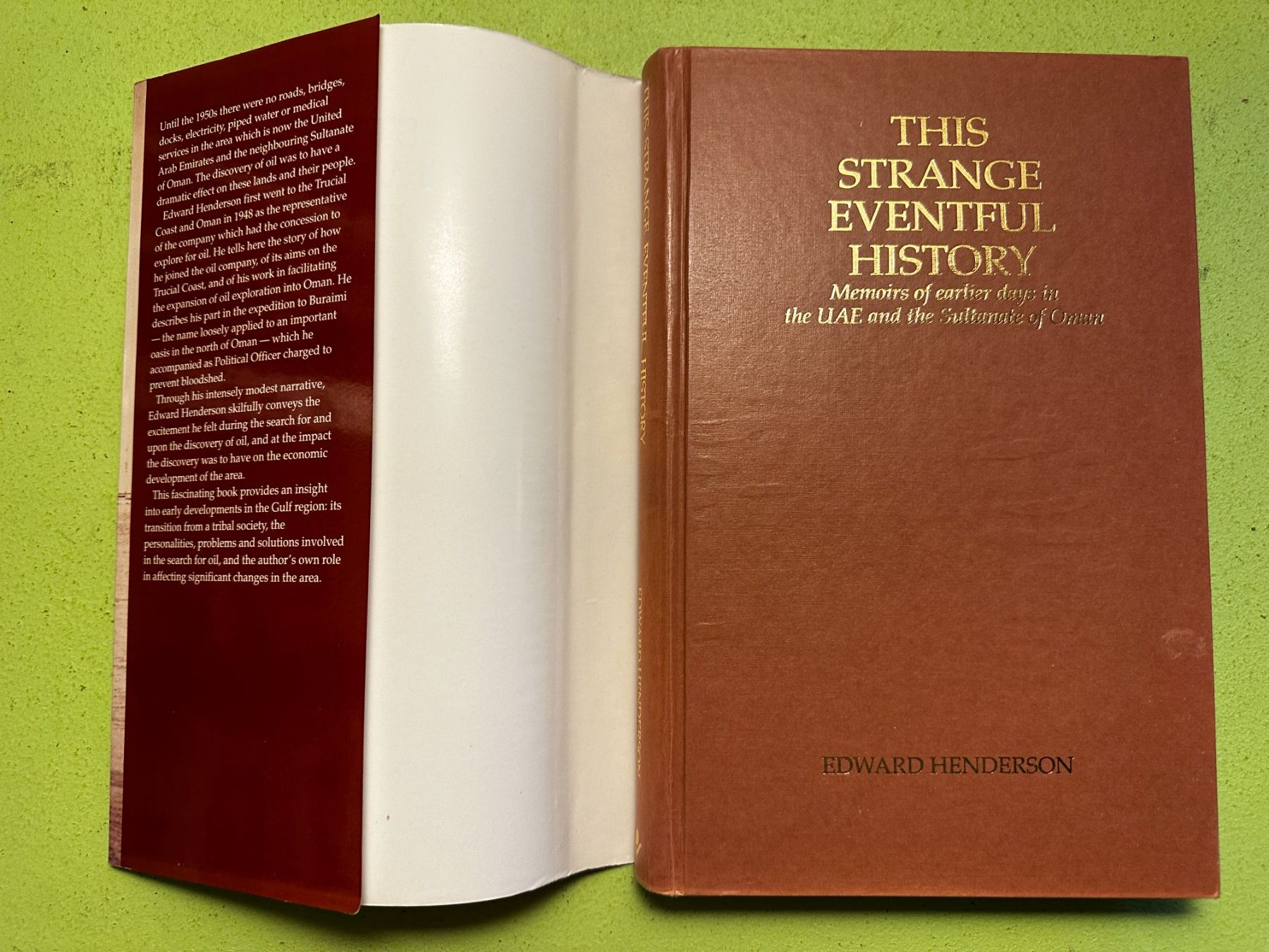 Libri: Edward Henderson: This strange eventful history. – Usato da Zürich venduto da allp 1